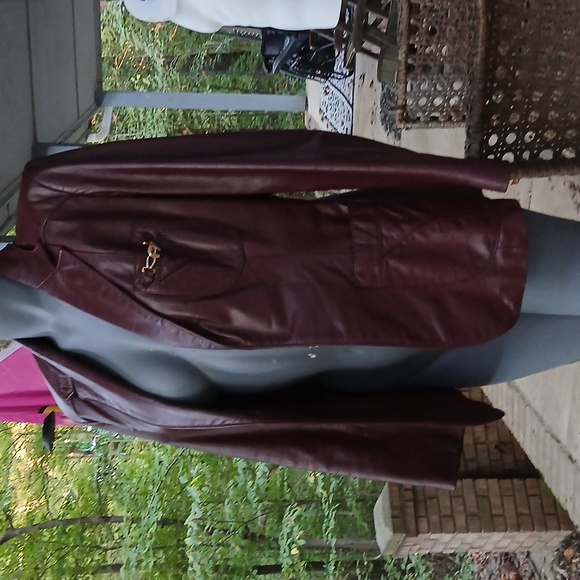 Etienne Aigner leather blazer - Picture 11 of 13
